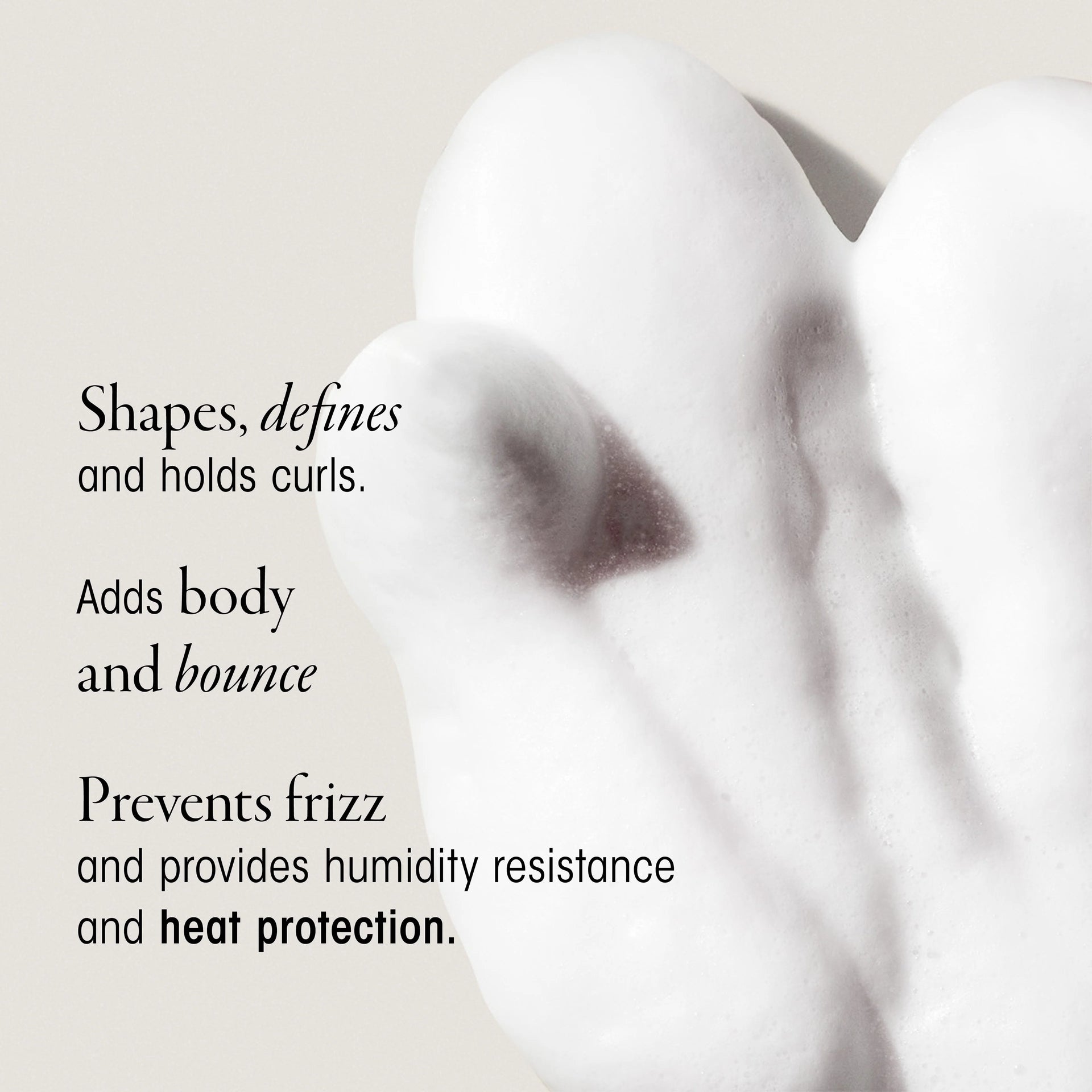 Curl Shaping Mousse - detail 2