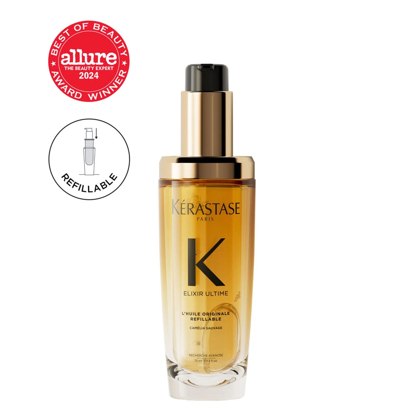 Elixir Ultime Refillable Hydrating Hair Oil by Kérastase