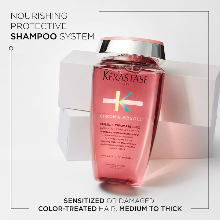 Chroma Absolu Bain Riche Chroma Respect Shampoo by Kérastase - detail 4
